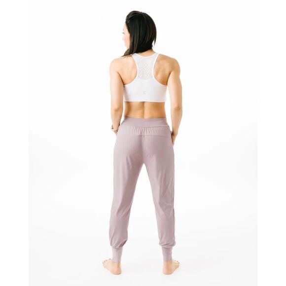 Zyia Active, Medium | Lilac 'Jogger in a bottle 2' Work Out Yoga Pants - Picture 2 of 7